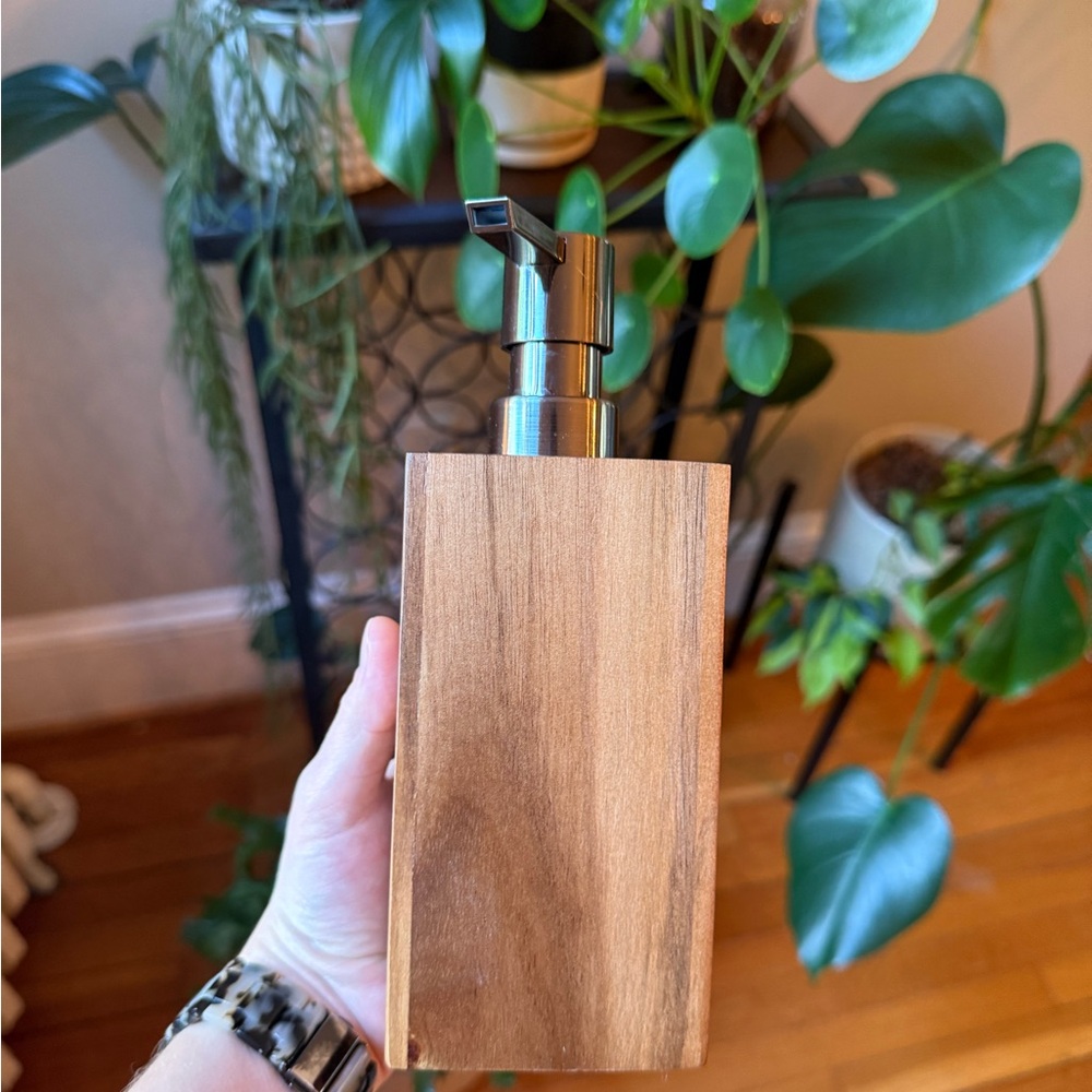 Wooden Soap Dispenser